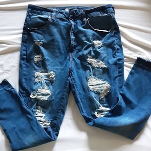 SO Blue Curvy Jeggings